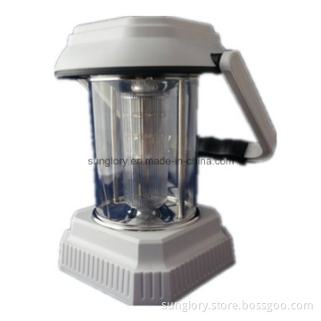 2W Rechargeable Solar Camping Light with Mobile Phone Charger